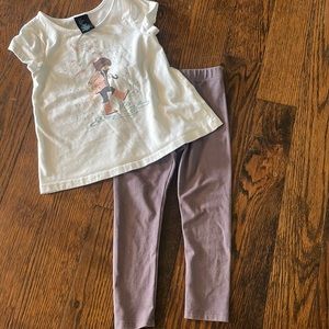 Girls 2t matching outfit